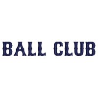 Embroidery (Ball Club Navy)