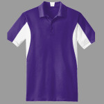 Side Blocked Micropique Sport Wick® Polo