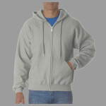 DryBlend® Adult Full-Zip Hooded Sweatshirt 12600 LEDL