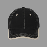 Vintage Washed Contrast Stitch Cap