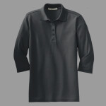Ladies Silk Touch 3/4 Sleeve Polo