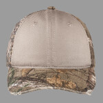 Camo Cap with Contrast Front Panel