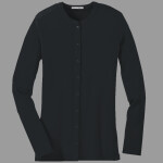 Ladies Concept Stretch Button Front Cardigan
