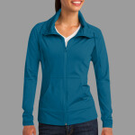 Ladies Sport Wick ® Stretch Full Zip Jacket
