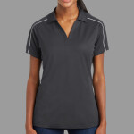 Ladies Micropique Sport Wick ® Piped Polo