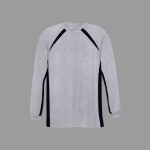 Adult Long Sleeve Colorblock Performance Tee