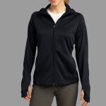 Ladies Tech Fleece Full Zip Hooded Jacket