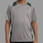 Youth Heather Colorblock Contender Tee