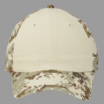 Colorblock Digital Ripstop Camouflage Cap