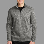 PosiCharge ® Electric Heather Fleece 1/4 Zip Pullover