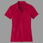 Ladies Embossed PosiCharge ® Tough Polo ®