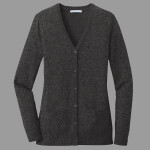 Ladies Marled Cardigan Sweater