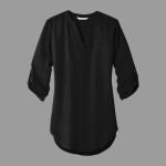 Ladies 3/4 Sleeve Tunic Blouse