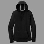 Ladies PosiCharge ® Tri Blend Wicking Fleece Hooded Pullover