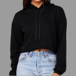 Women's Sponge Fleece Cropped Fleece Hoodie