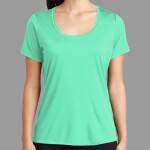 Ladies Posi UV ® Pro Scoop Neck Tee