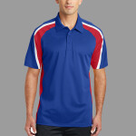 Tricolor Micropique Sport Wick ® Polo