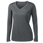 Ladies Long Sleeve V Neck Competitor™ Tee