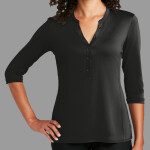 Ladies UV Choice Pique Henley