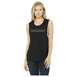 Ladies' Flowy Scoop Muscle Tank