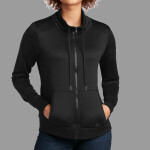 Ladies Performance Terry Full Zip Cowl
