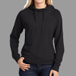 Ladies Lightweight French Terry Pullover Hoodie