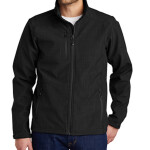 Shaded Crosshatch Soft Shell Jacket