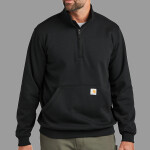 Midweight 1/4 Zip Mock Neck Sweatshirt