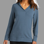 Ladies Microterry Pullover Hoodie