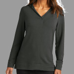 Ladies Microterry Pullover Hoodie