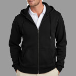 Double Knit Full Zip Hoodie