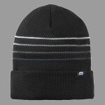 Striped Cuffed Beanie