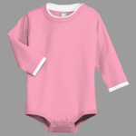 Infant Long Sleeve 1 Piece with Shoulder Snaps
