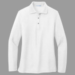 Port Authority® - Ladies Long Sleeve Silk Touch™ Polo. L500LS