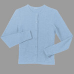 Port Authority® - Ladies Fine-Gauge Crewneck Cardigan Sweater. LSW280