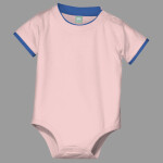 Infant Short Sleeve 1 Piece with Shoulder Snaps