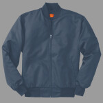 Team Style Jacket with Slash Pockets