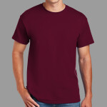 Ultra Blend 50/50 Cotton/Poly T Shirt Maroon