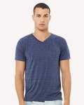 Textured Jersey V-Neck Tee