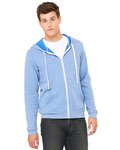 Triblend Sponge Fleece Full-Zip Hoodie