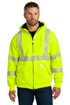 Ansi 107 Class 3 Lined Full Zip Sweatshirt