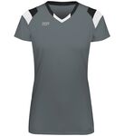 Girls TruHit Tri-Color Short Sleeve Jersey
