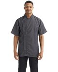 Zip-Close Short Sleeve Chef's Coat