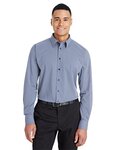 CrownLux Performance® Tonal Mini Check Woven Dress Shirt