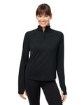 Women's Marbled Jersey Fairway Quarter-Zip Pullover