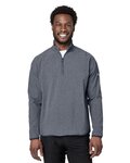 Coastal Woven Quarter-Zip Pullover