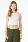 Women's Micro Rib Raglan Baby Tee