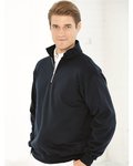 USA-Made Quarter-Zip Pullover Sweatshirt