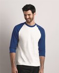 Heavy Cotton™ Raglan Three-Quarter Sleeve T-Shirt