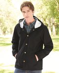 Water-Resistant Hooded Windbreaker